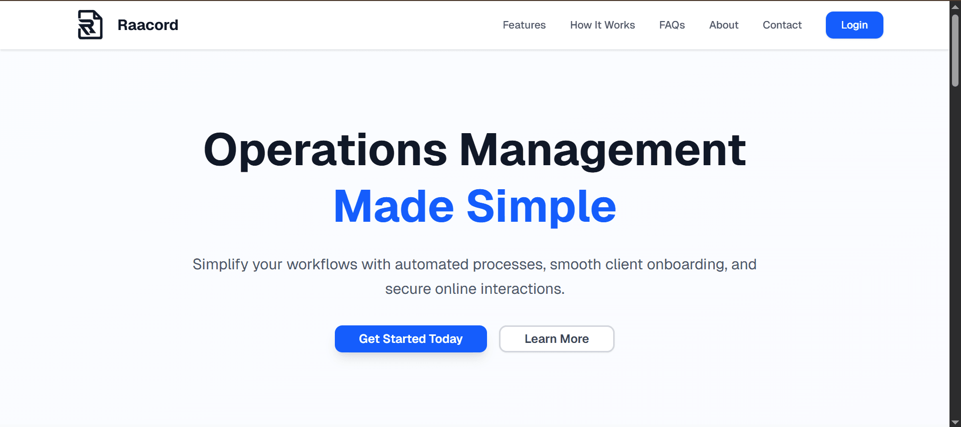 Raacord - Automated Workflow for Research Analysts